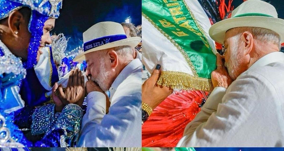 Em gesto ao TSE, Lula faz homenagem a diversas escolas de samba no Rio