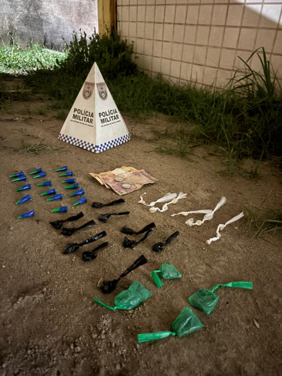 Ações policiais resultam em apreensão de drogas em São Francisco de Itabapoana e Campos