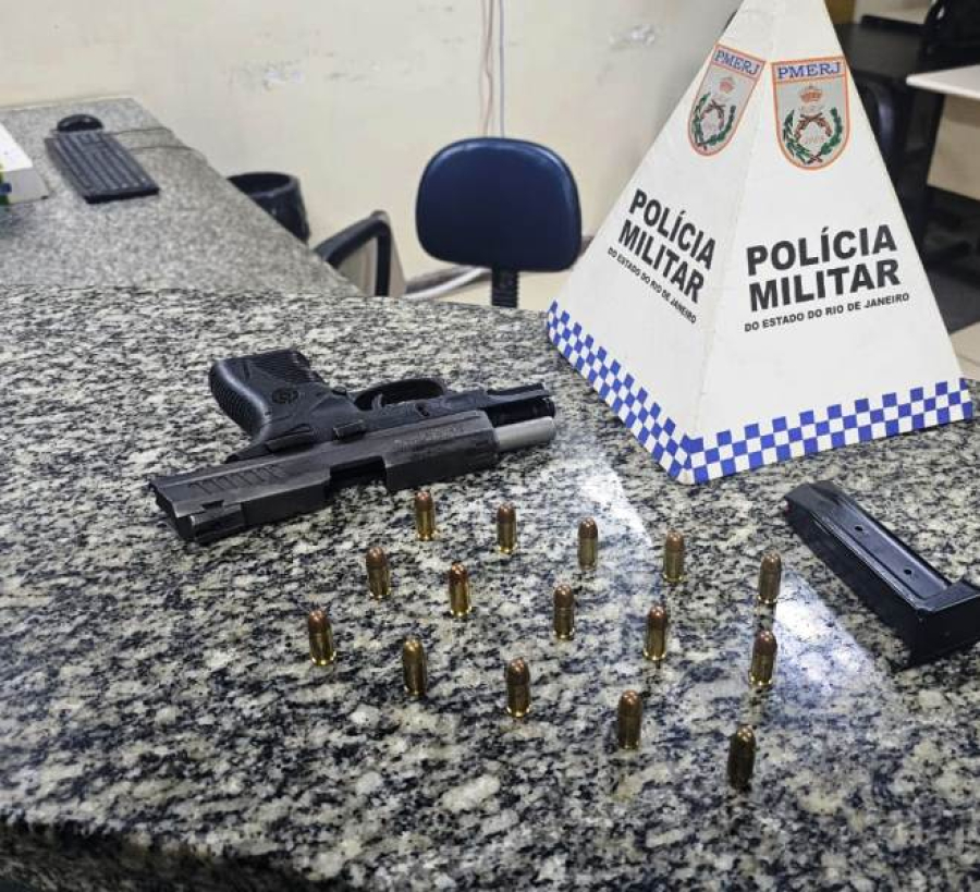 Guarda municipal é preso armado durante patrulhamento em Atafona