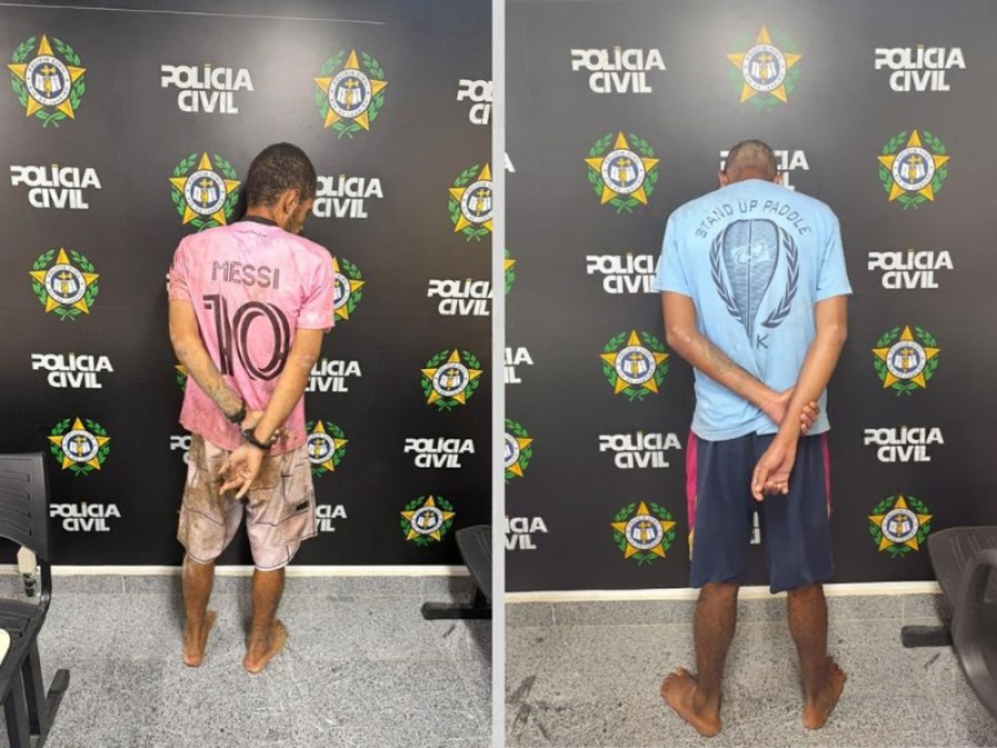 Polícia Civil prende dois suspeitos de assalto e recupera todos os bens roubados em Campos