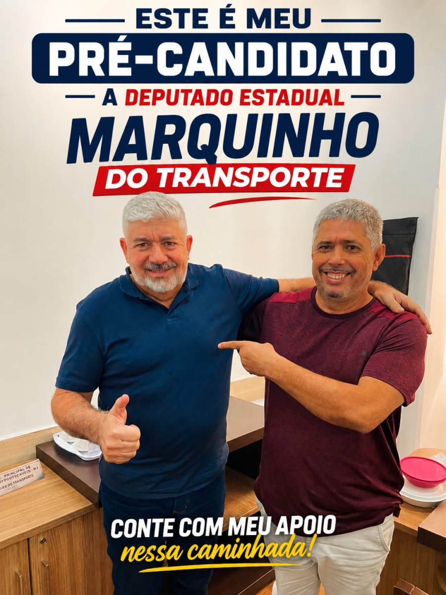 André Ricardo passa a integrar grupo político de Marquinho do Transporte em Campos
