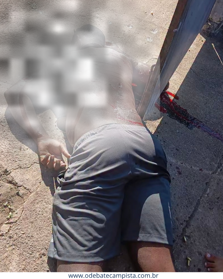 Homem apontado como gerente do tráfico é morto a tiros em comunidade de Guarus