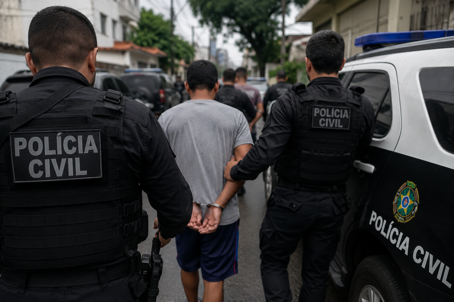 Operação prende dois suspeitos de integrar grupo criminoso envolvido em roubos de cargas no Norte Fluminense