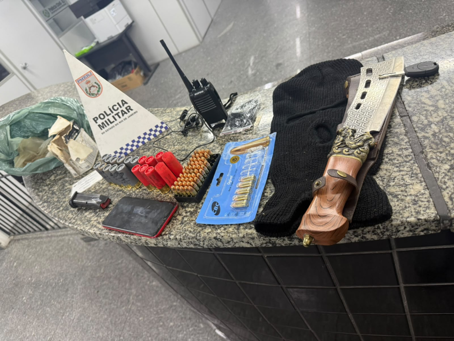 Polícia Militar apreende munições e veículo clonado durante ação em Morro do Coco
