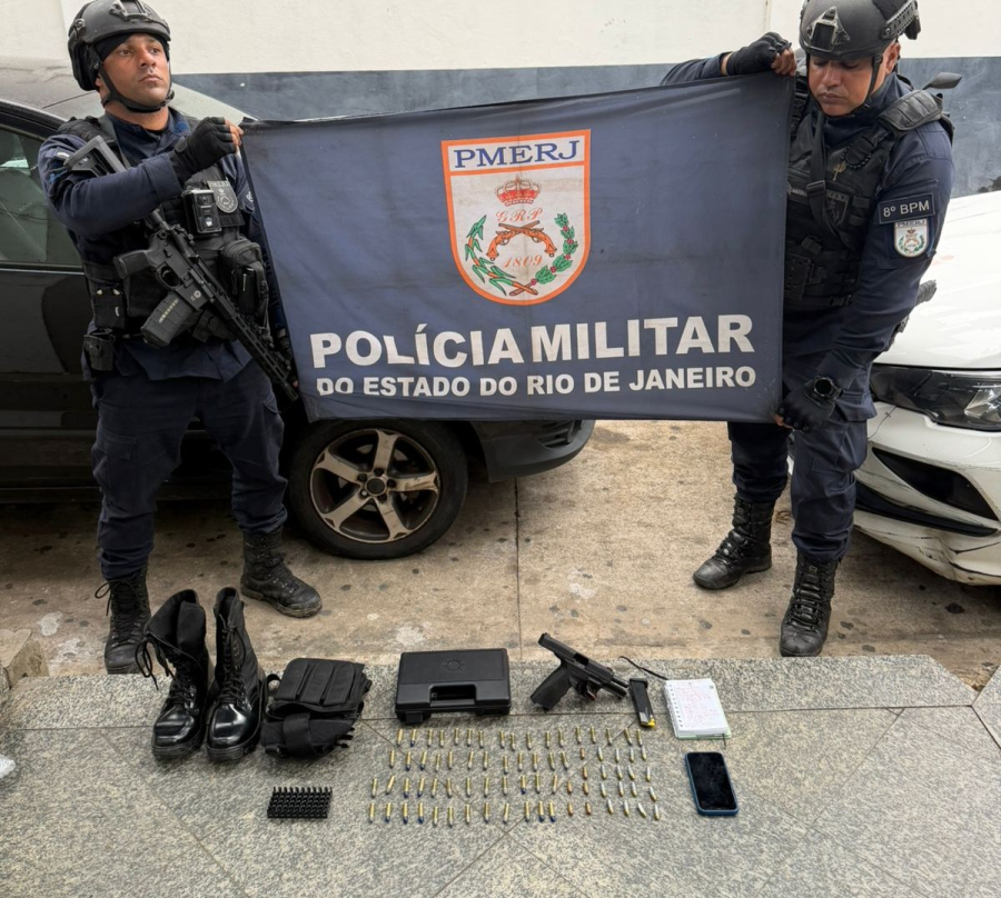 PM encontra pistola que pode ter relação com homicídio no Farol de São Tomé