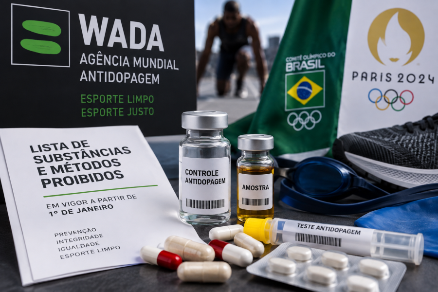 Nova lista de substâncias proibidas no esporte entra em vigor