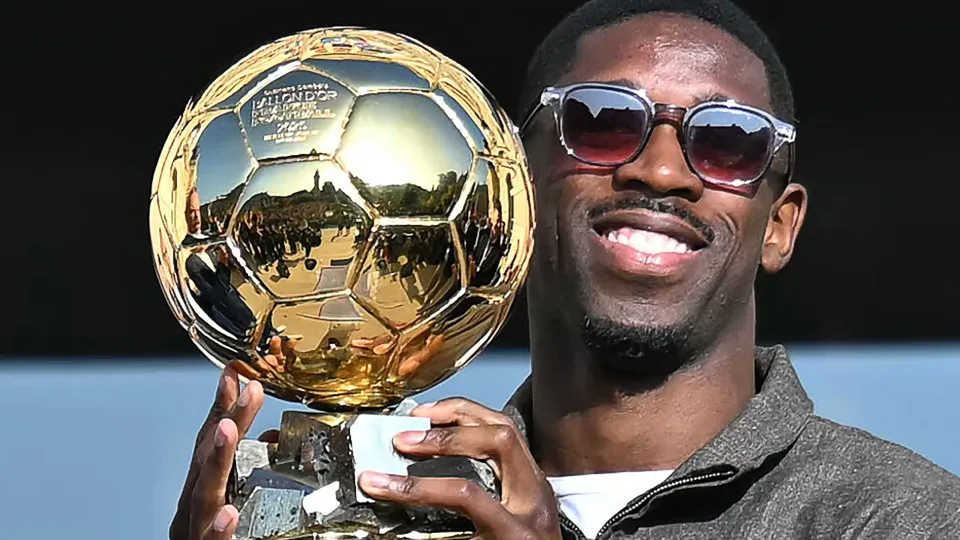 O surpreendente favorito de Dembélé à Bola de Ouro: 