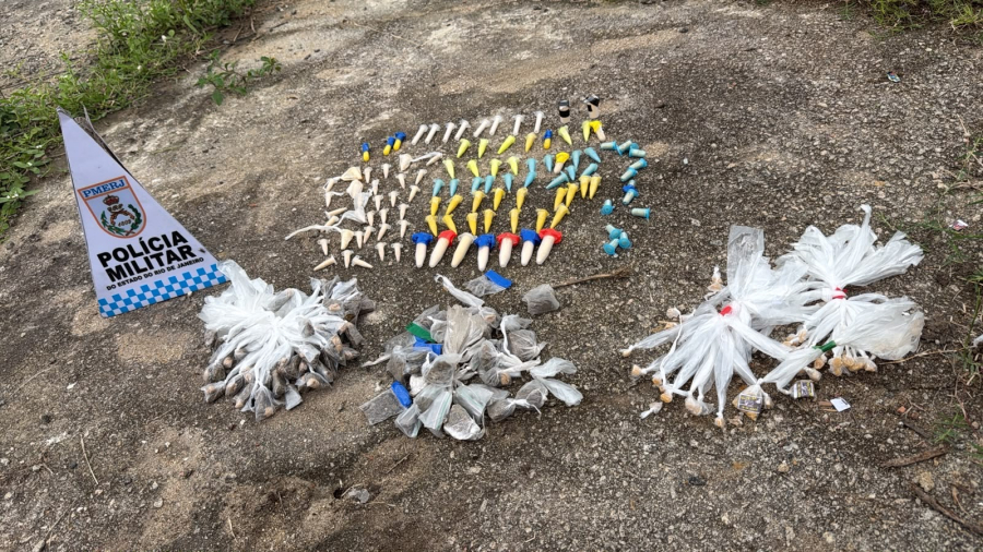 Polícia apreende drogas em área de mata no Sobradinho, em Campos