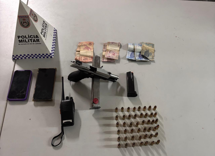 Ações policiais terminam com prisão e apreensão de armas, drogas e munições em Campos