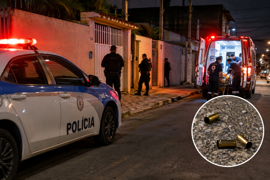Homem é baleado em frente de casa no bairro Custodópolis, em Campos
