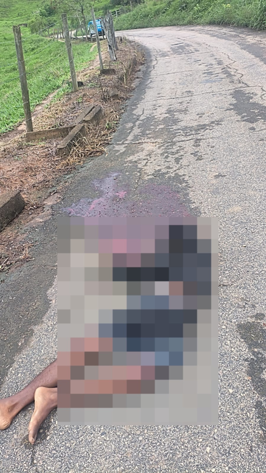 Homem é encontrado morto com marcas de tiros em estrada de Morro do Coco