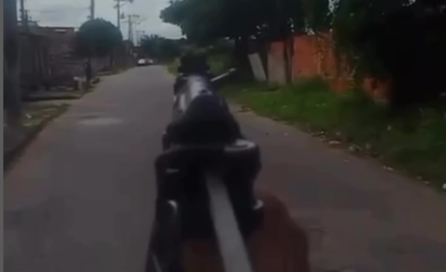 Traficantes armados desafiam autoridades nas Casinhas do Nolita, em Guarus