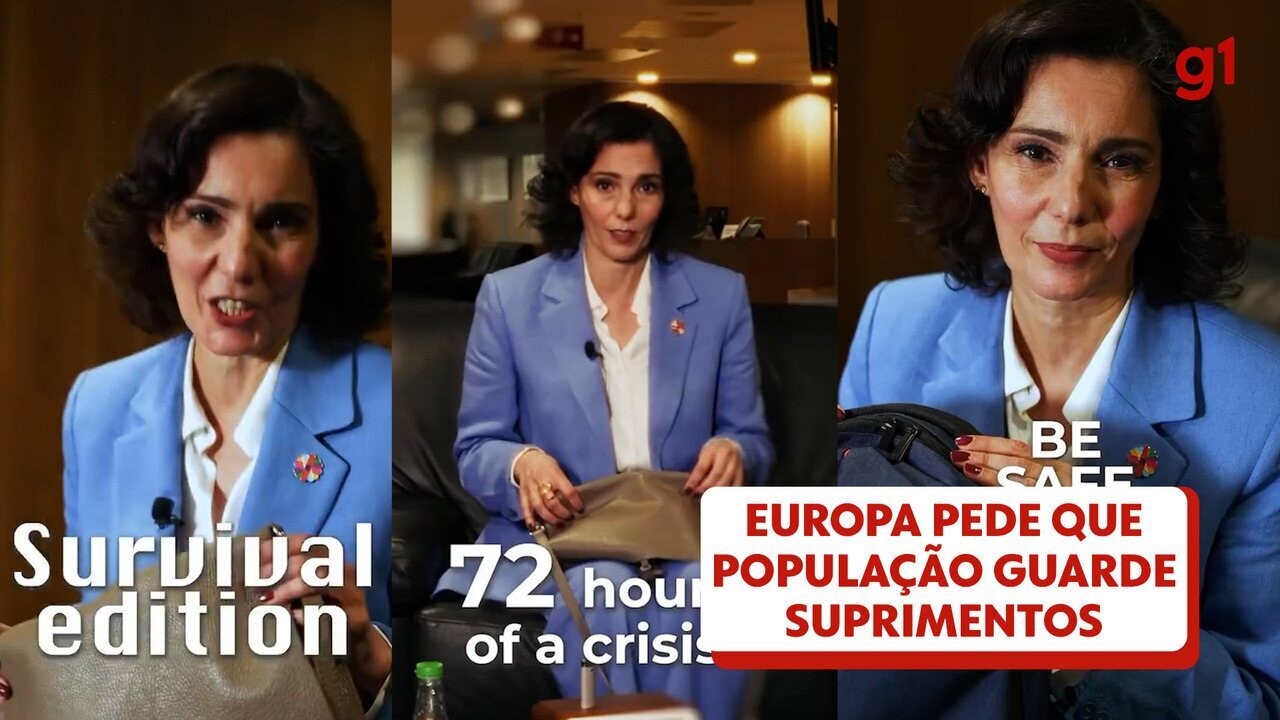 Em meio a temor de guerra com a Rússia e desastres, União Europeia anuncia que vai estocar comida e remédios