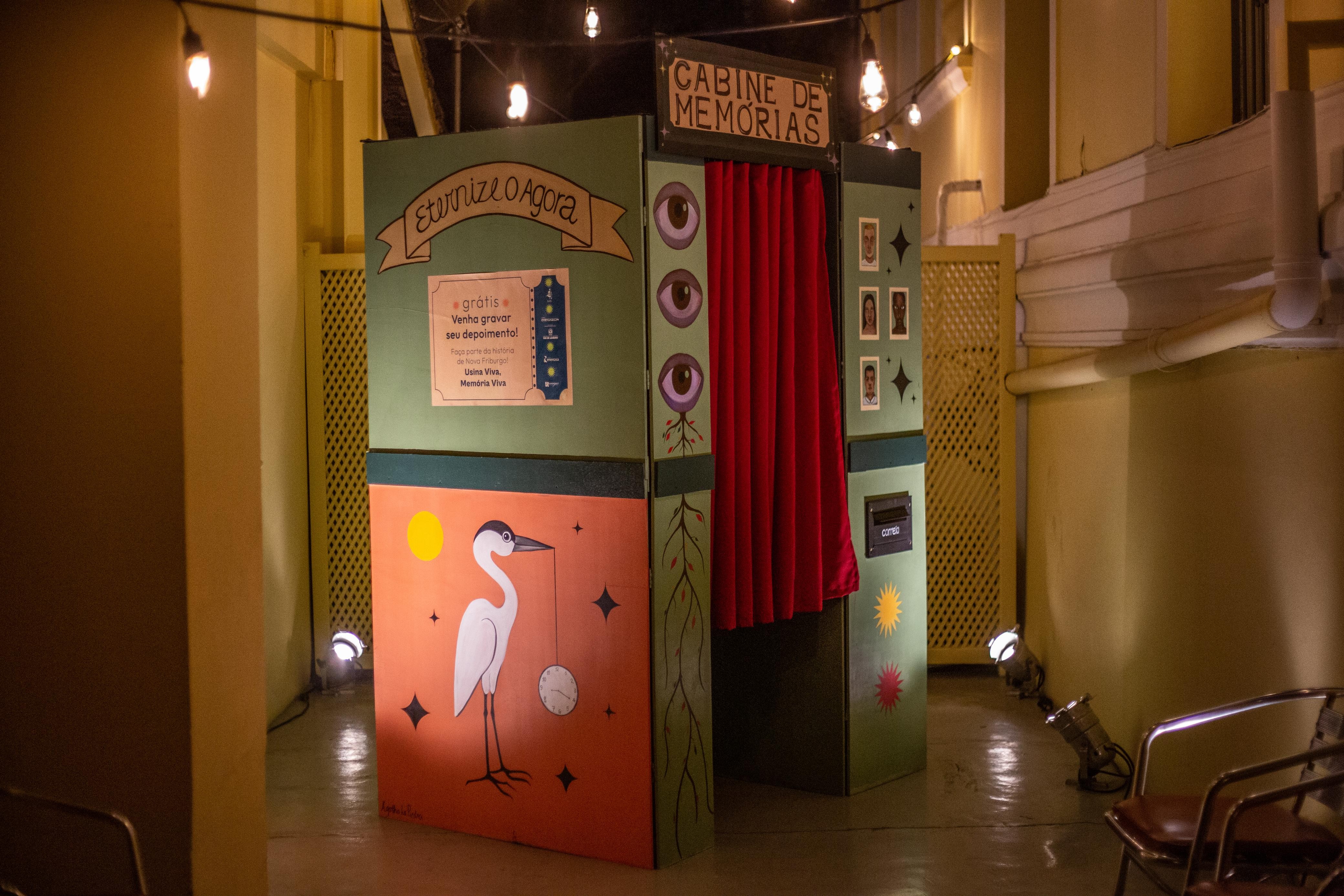 Usina Viva: Cabine de Memórias’ convida Nova Friburgo a contar suas histórias